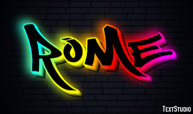 Rome Text effect