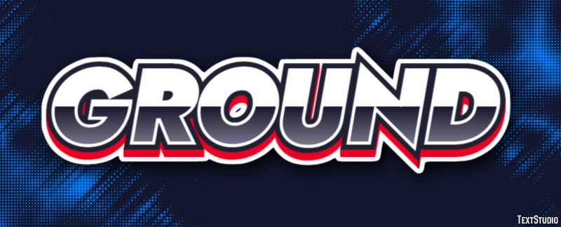 Ground Texteffekt