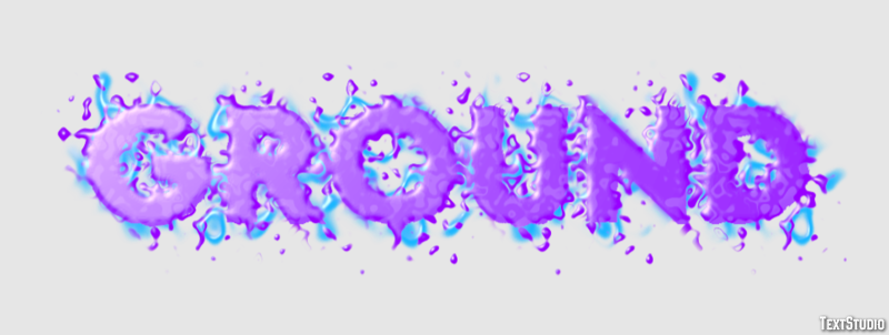 Ground Text Effect