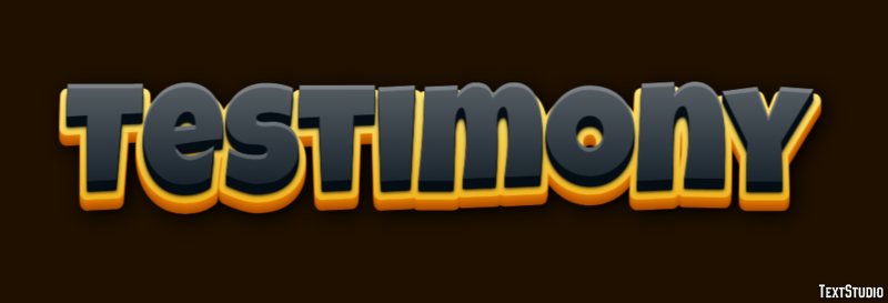 Testimony Efecto de Texto