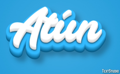 Atún Efecto de Texto