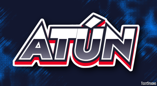 Atún Efeito de texto