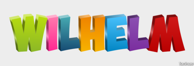 Wilhelm Effet de Texte