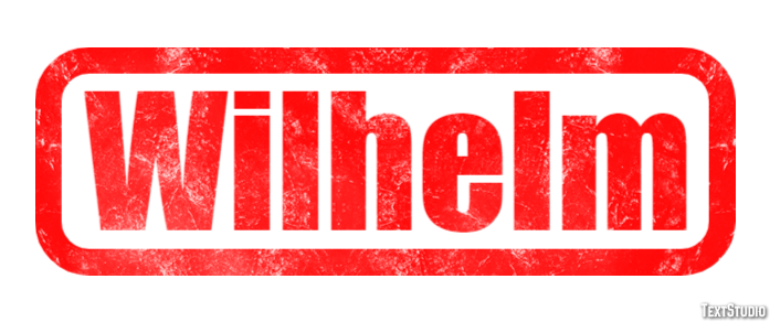 Wilhelm Efekt tekstowy