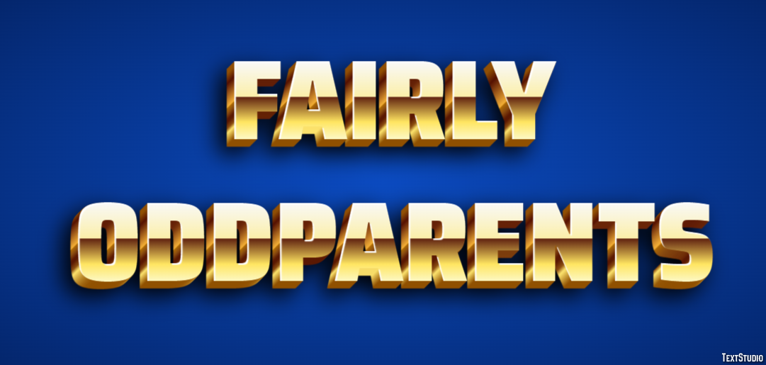 Fairly OddParents Text Effect