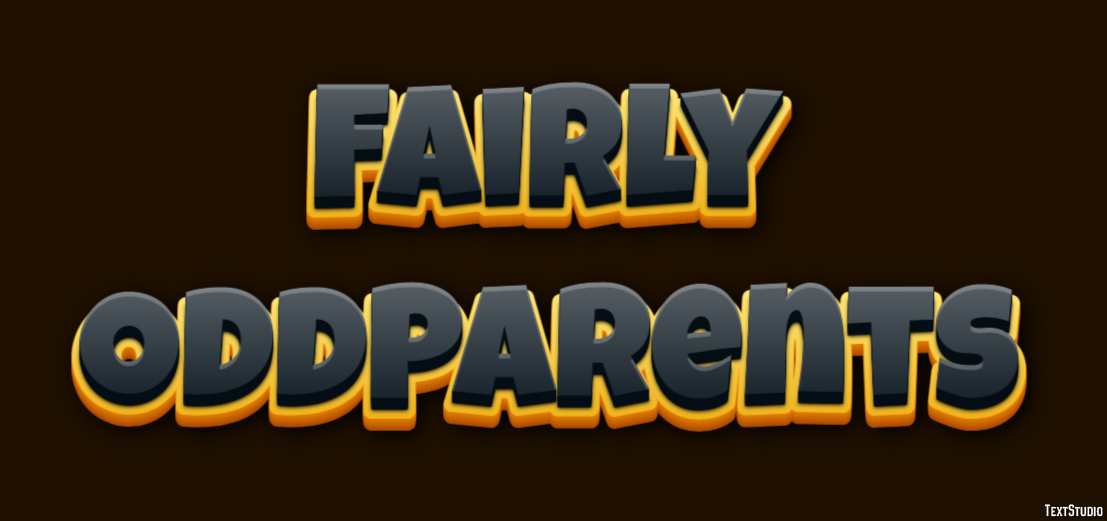 Fairly OddParents Text Effect