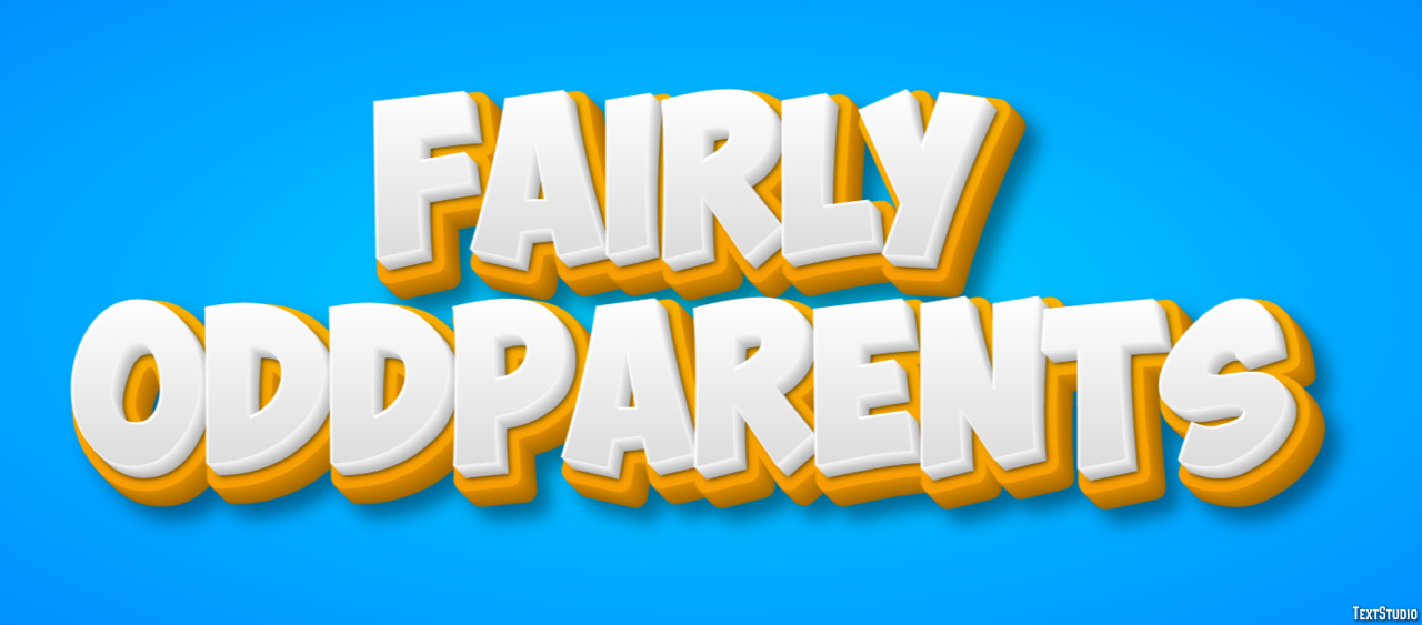 Fairly OddParents Efekt tekstowy