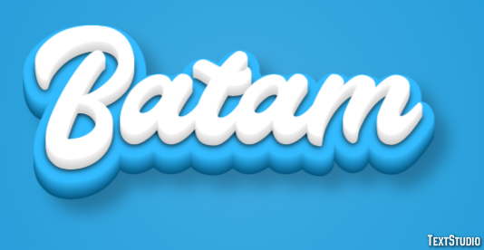Batam Text Effect