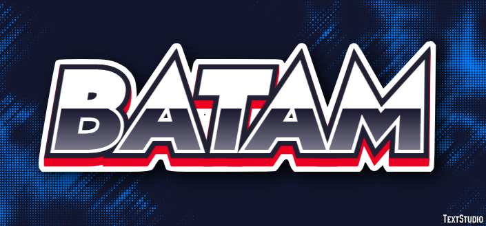 Batam Text Effect