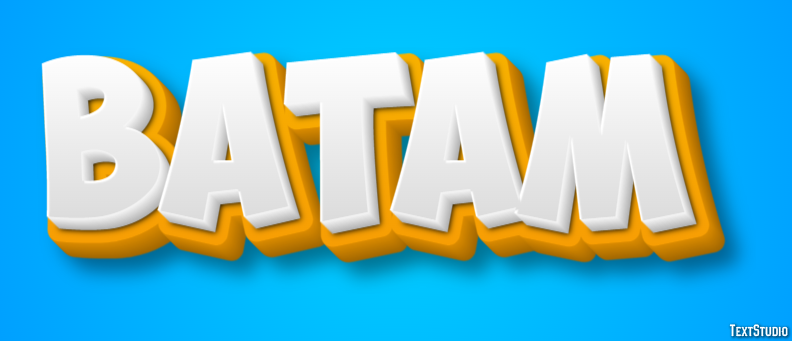 Batam Text Effect