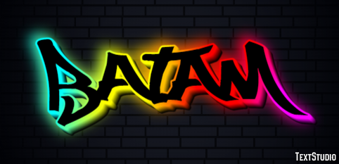 Batam Text Effect