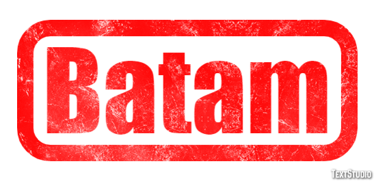 Batam Text effect
