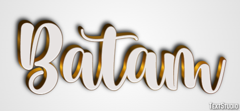 Batam Text effect