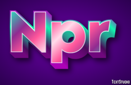 Npr Effetto testo