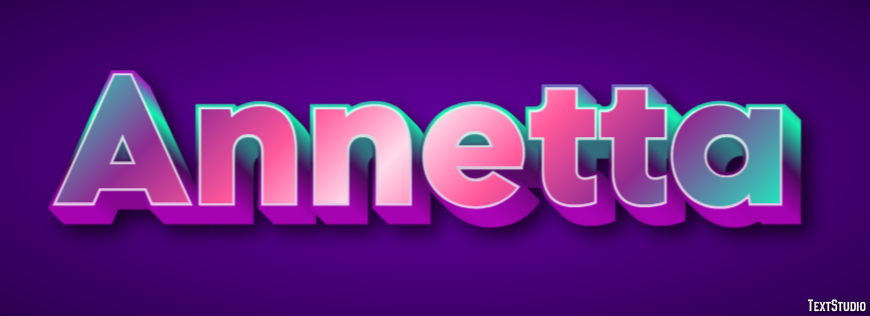 Annetta Text Effect