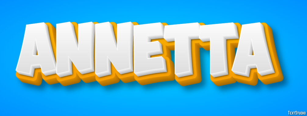 Annetta Text Effect