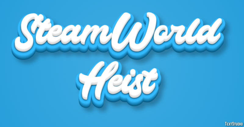 SteamWorld Heist Эффект текста