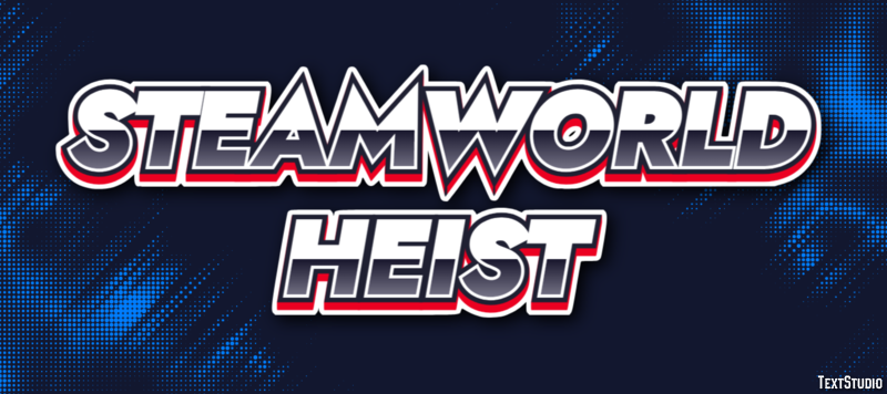SteamWorld Heist Эффект текста