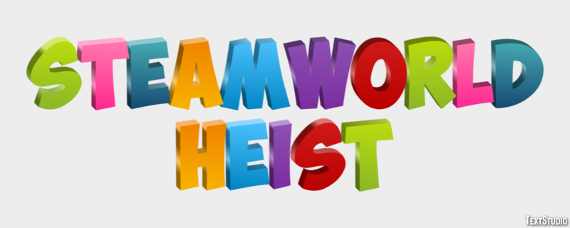 SteamWorld Heist Эффект текста