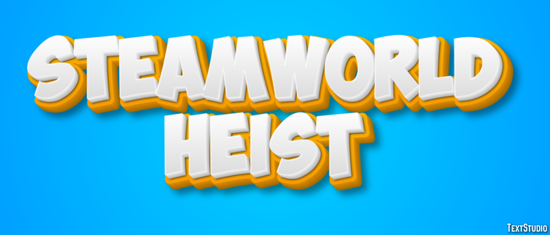 SteamWorld Heist Эффект текста