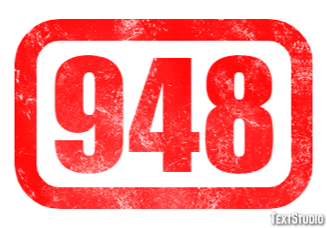 948 テキスト効果