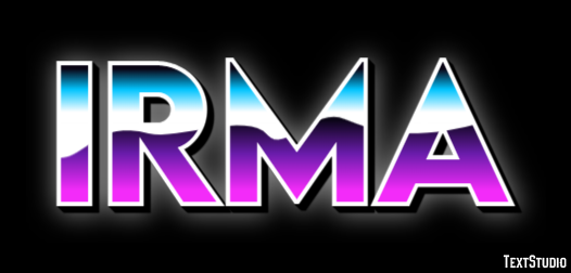 Irma Text Effect