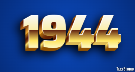 1944 テキスト効果