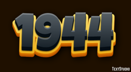 1944 テキスト効果