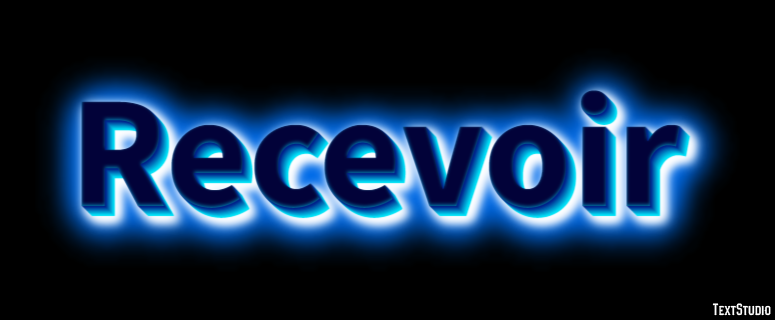 Recevoir Effet de texte