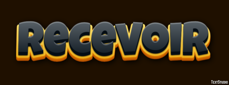 Recevoir Effet de Texte