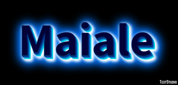 Maiale Effetto testo