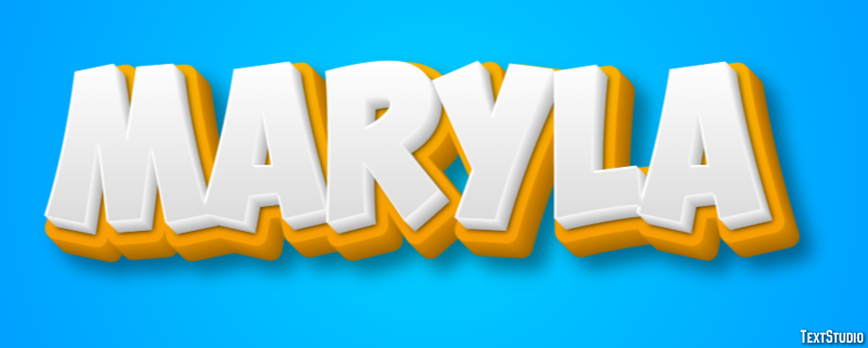 Maryla テキスト効果