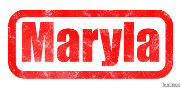 Maryla テキスト効果