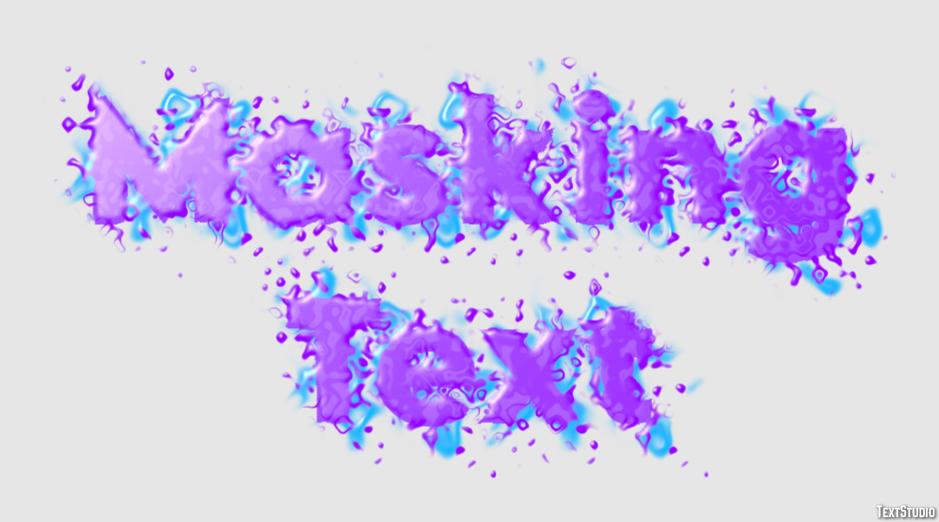 Masking Text Text Effect