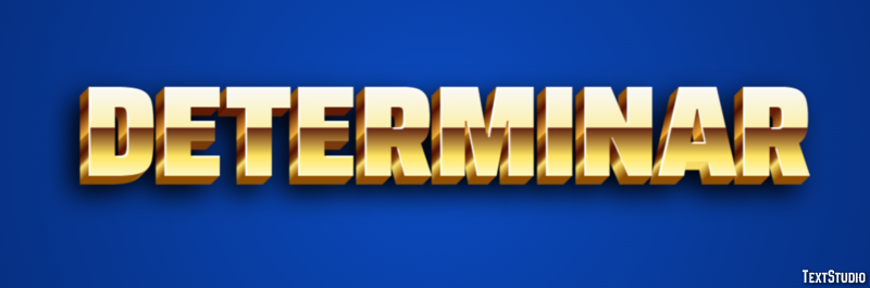 Determinar Text effect