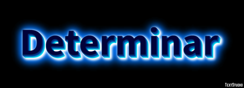 Determinar Text Effect