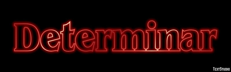 Determinar Text effect
