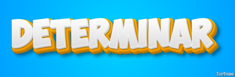 Determinar Text Effect