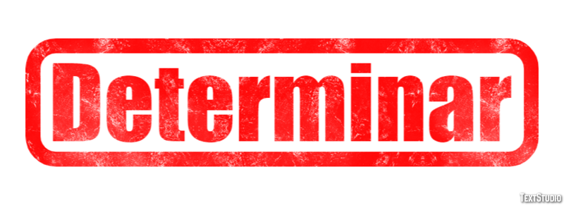 Determinar Text effect