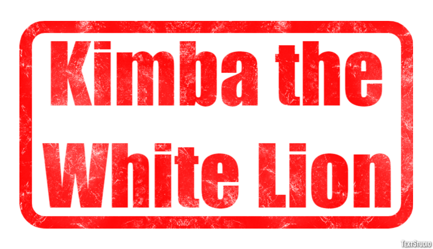 Kimba the White Lion Effet de Texte