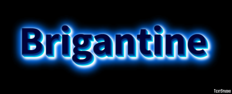 Brigantine Efekt tekstowy