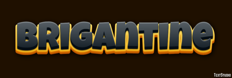 Brigantine Efekt tekstowy