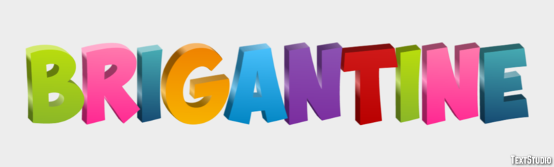Brigantine Efekt tekstowy