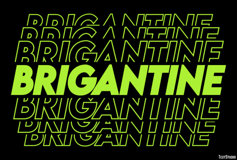 Brigantine Efekt tekstowy