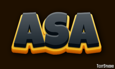 Asa Text Effect