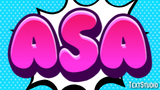 Asa Text effect