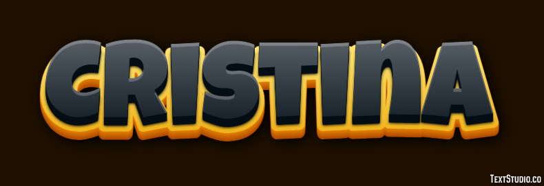 Cristina Text effect