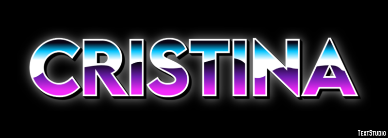 Cristina Text effect