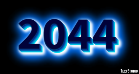 2044 テキスト効果