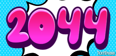 2044 Text Effect